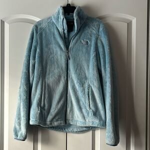 The North Face Sky Tofino Blue Osito 2 Full Zip Women's Fleece Jacket Size Small
